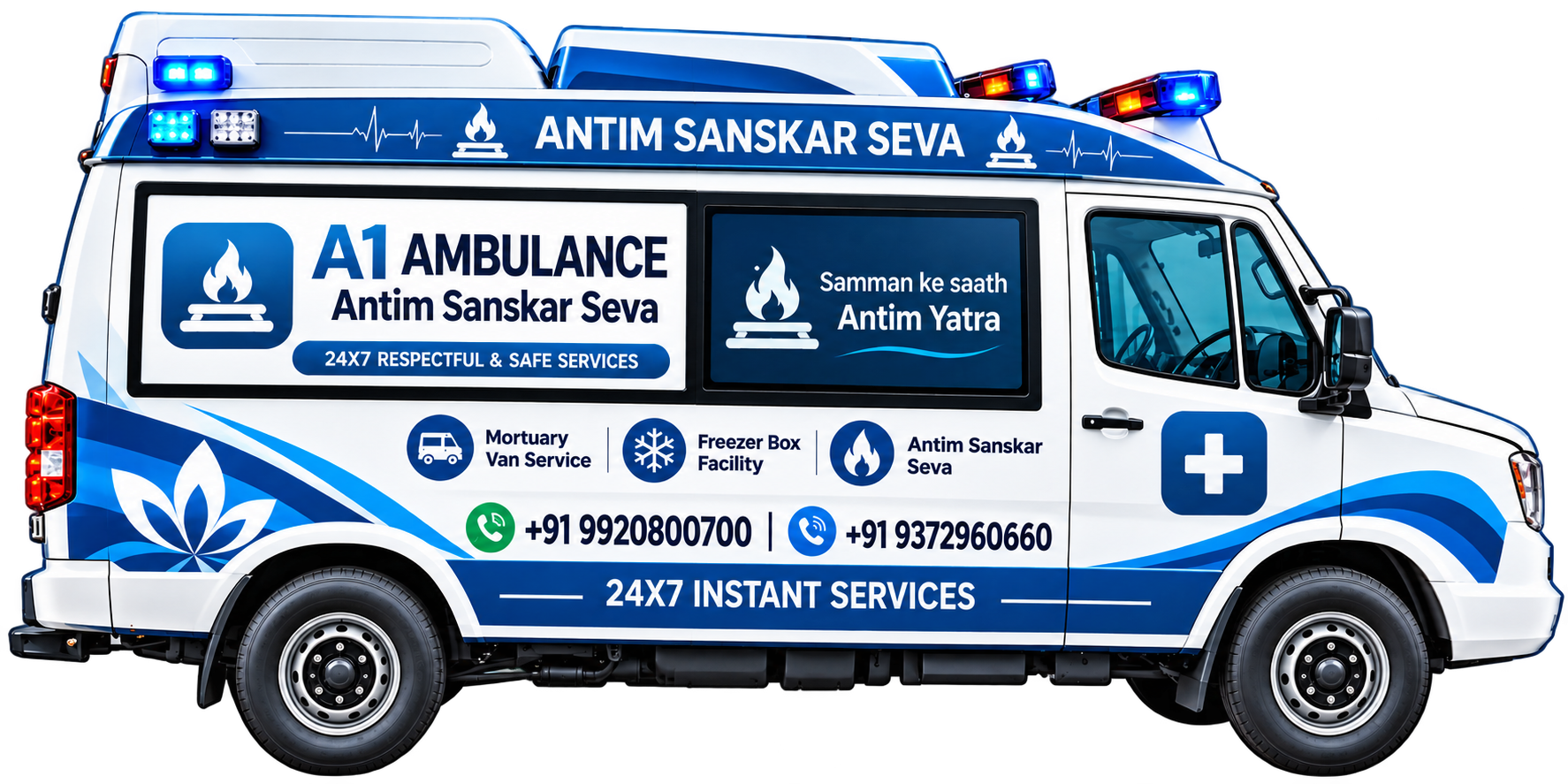 A1 Ambulance — Antim Sanskar Seva Shav Vahan Mumbai